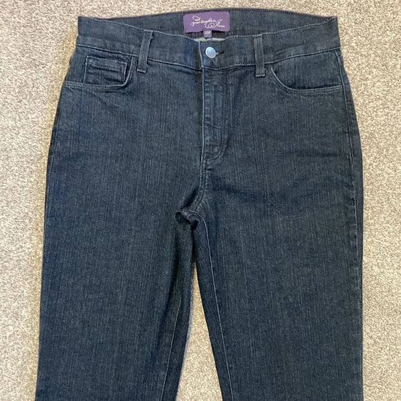 NYDG Not Your Daughter’s Jeans Embellished Lift Tuck Technology Dark Was… - Picture 3 of 16